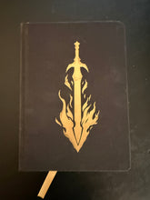 Load image into Gallery viewer, Swordfish Islands- Worldbuilder's Notebook- Black Unused
